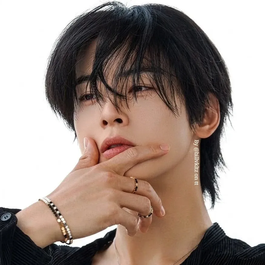 Behind-the-scenes cut of Cha Eunwoo