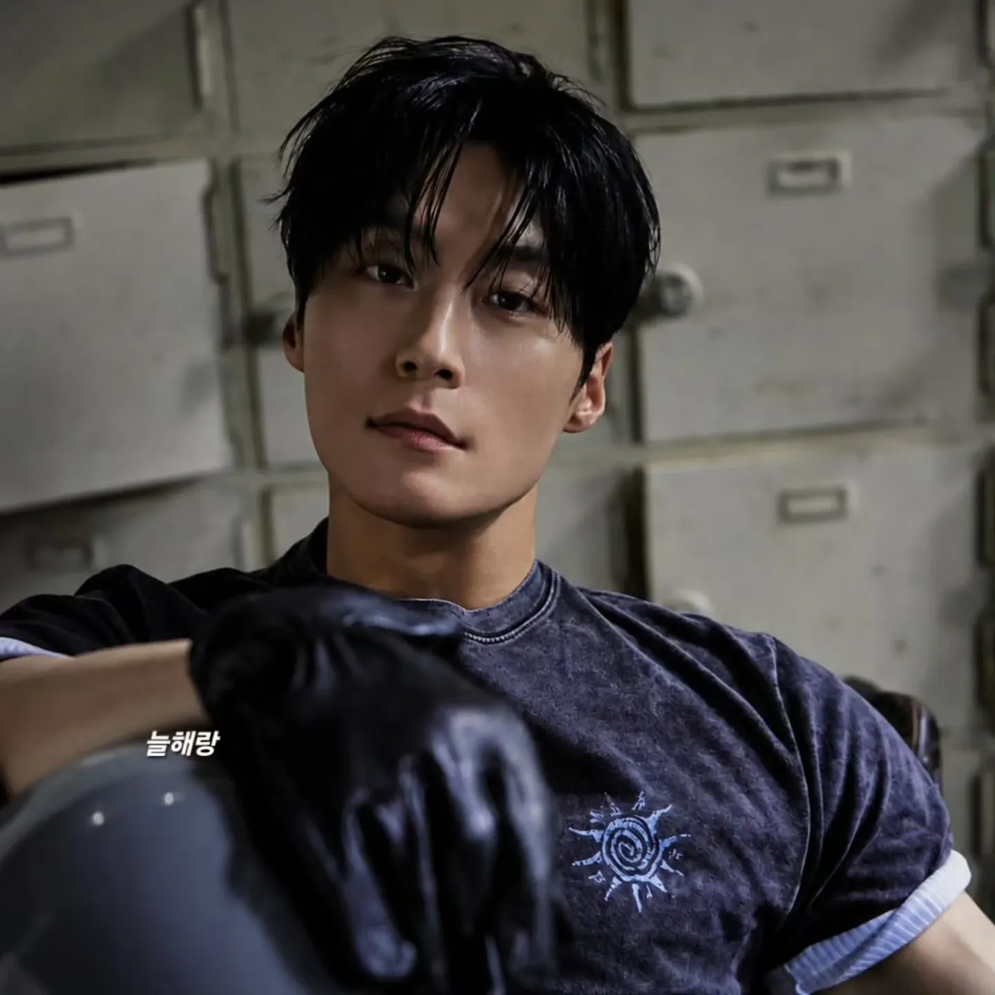 Behind-the-scenes cut of Heo Namjun