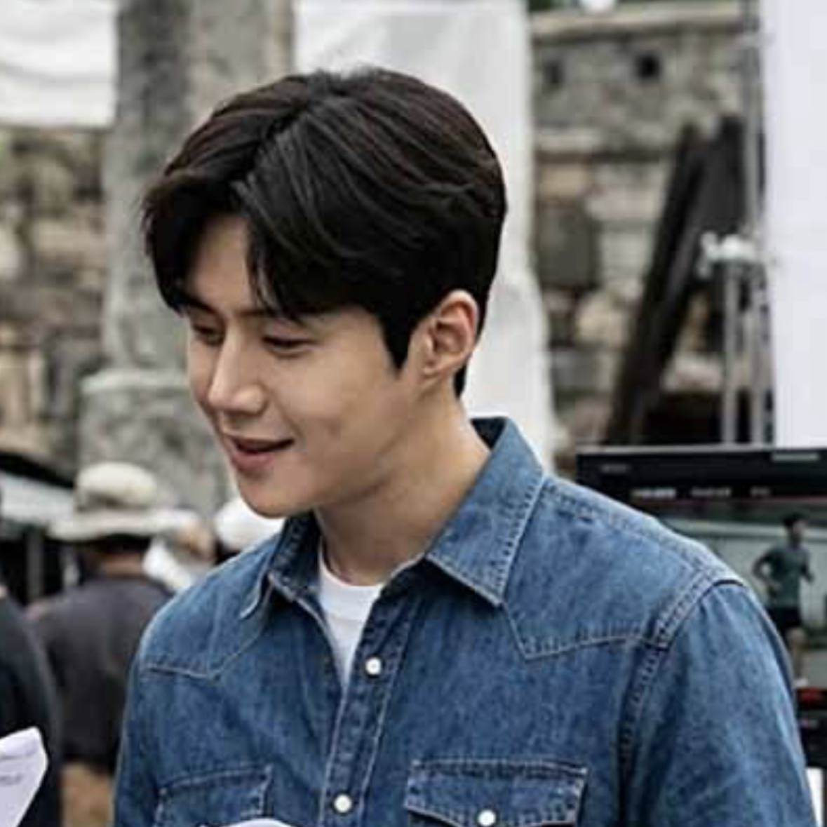 A moment captured by a fan of Kim Seonho