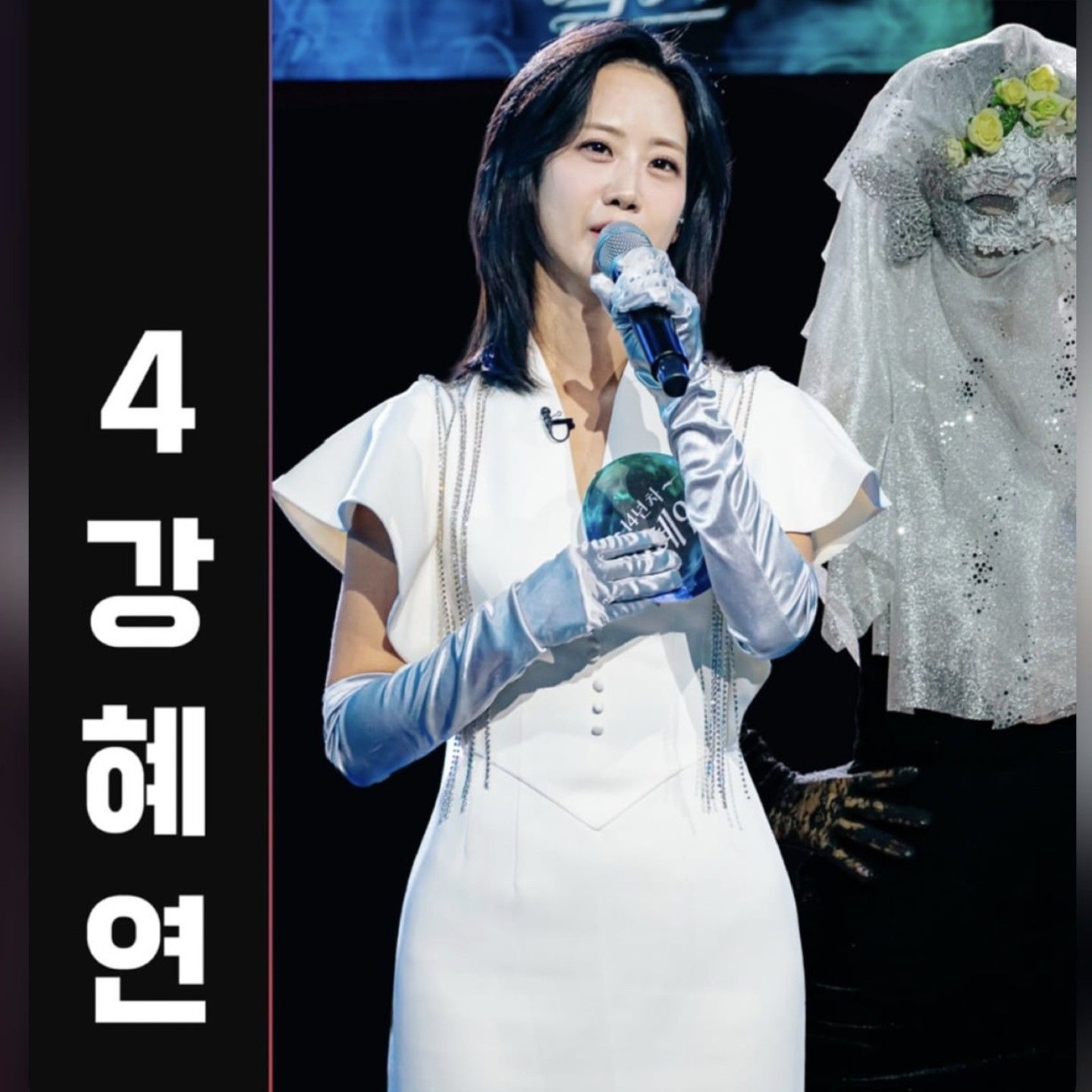 Behind-the-scenes cut of Kang Hyeyeon