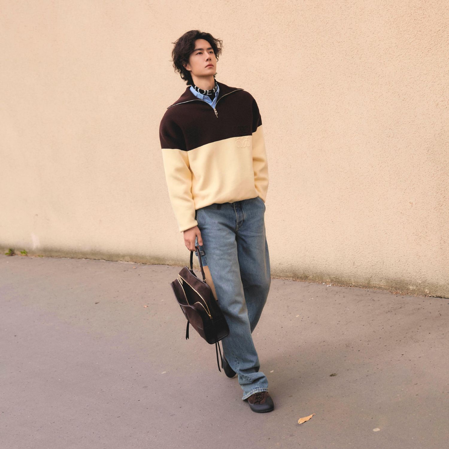 Recent activity shot of Wang Yibo