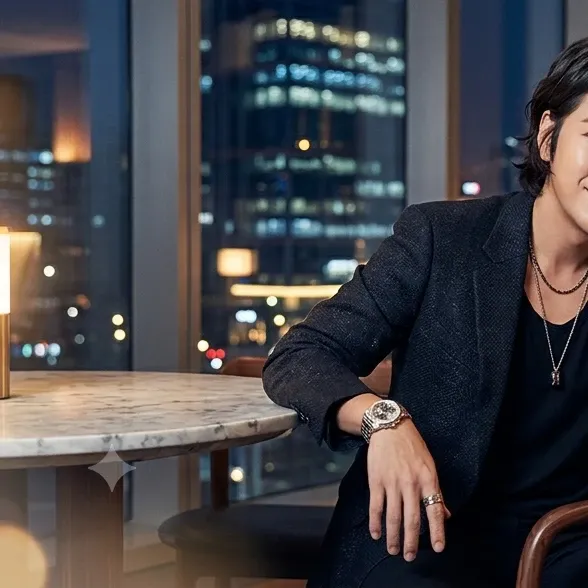 Behind-the-scenes cut of Jang Geunsuk