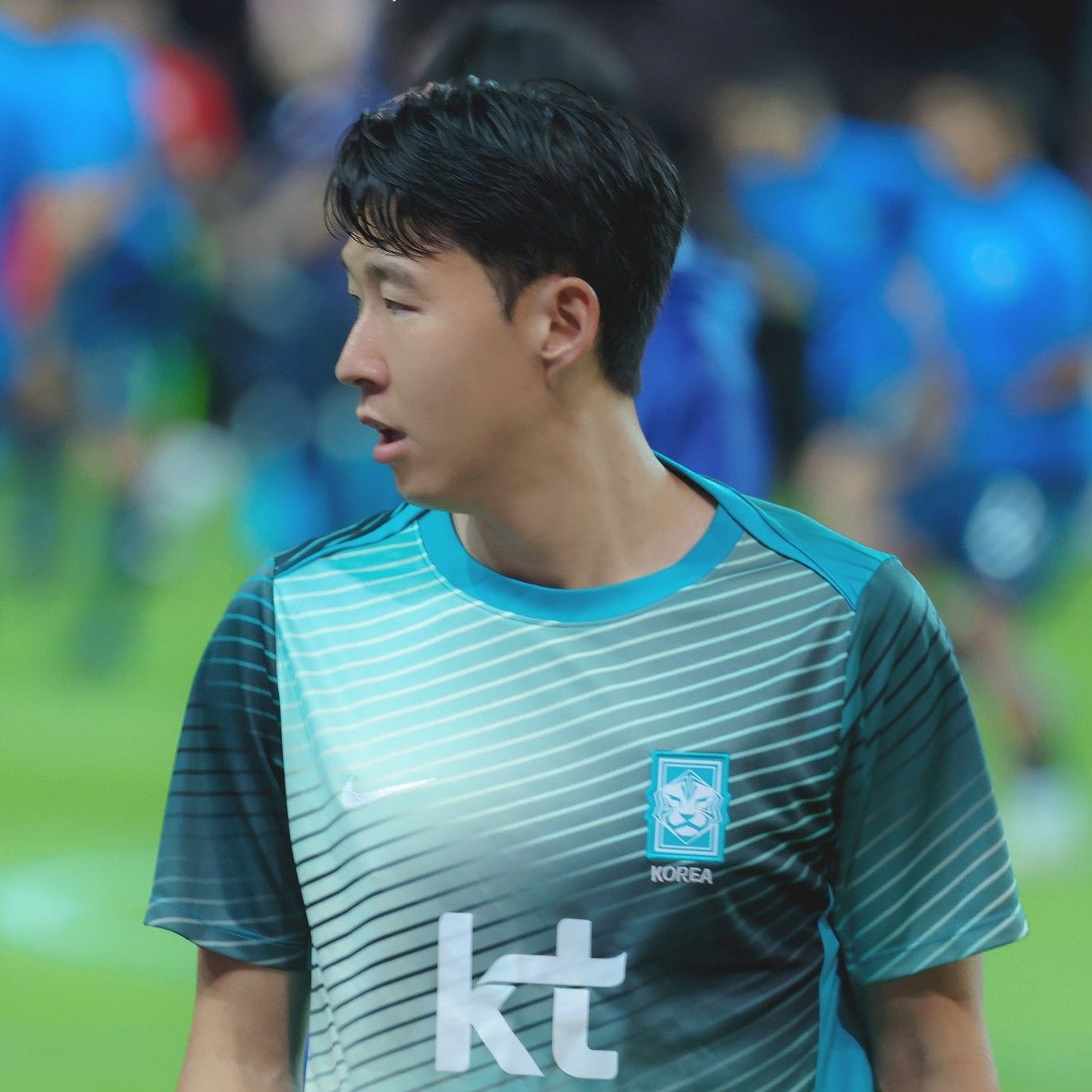 粉絲拍下的Son Heungmin瞬間