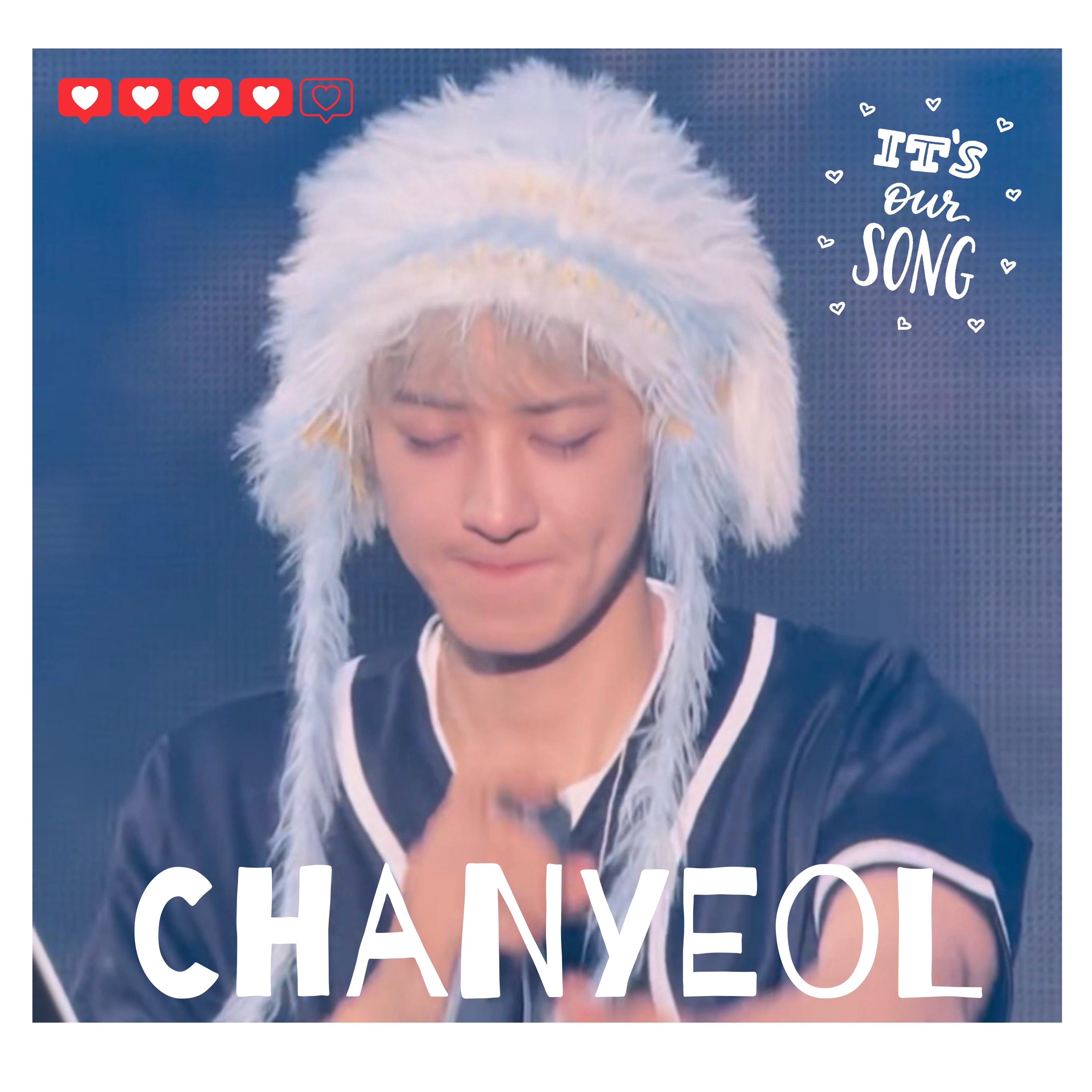 Recent activity shot of Chanyeol