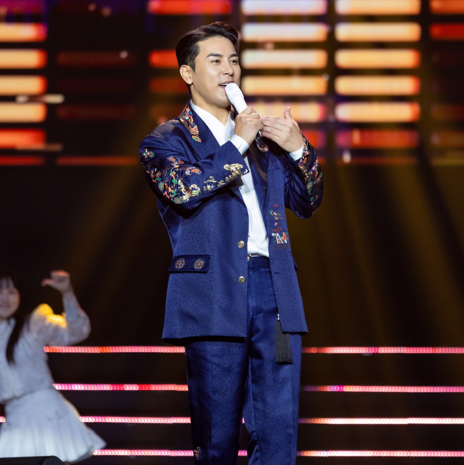 粉絲拍下的張民好瞬間