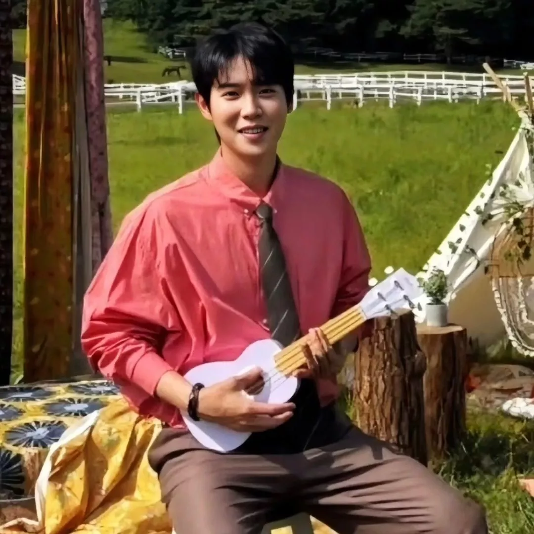 Behind-the-scenes cut of Son Taejin