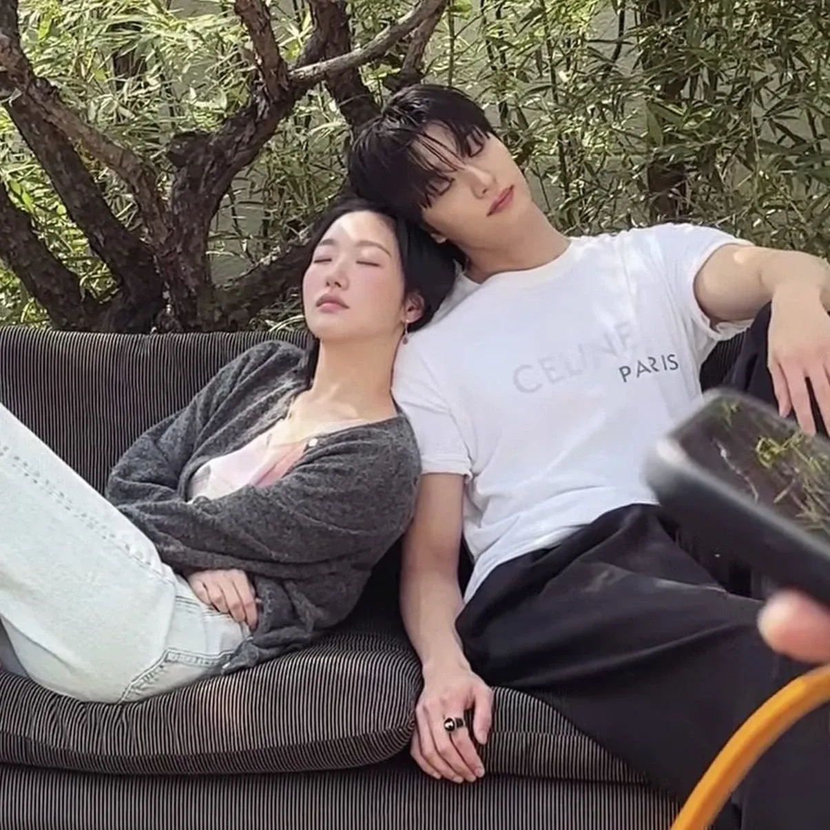 Momen yang diabadikan oleh penggemar Kim Goeun