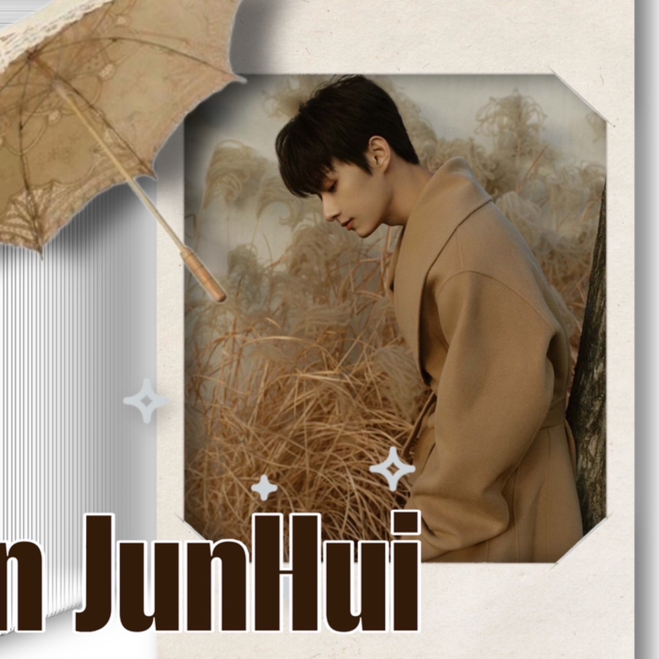 Behind-the-scenes cut of Wen Junhui