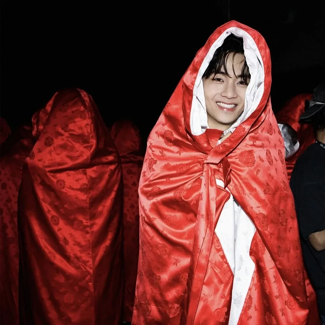 A moment captured by a fan of Kim Taehyung (V)