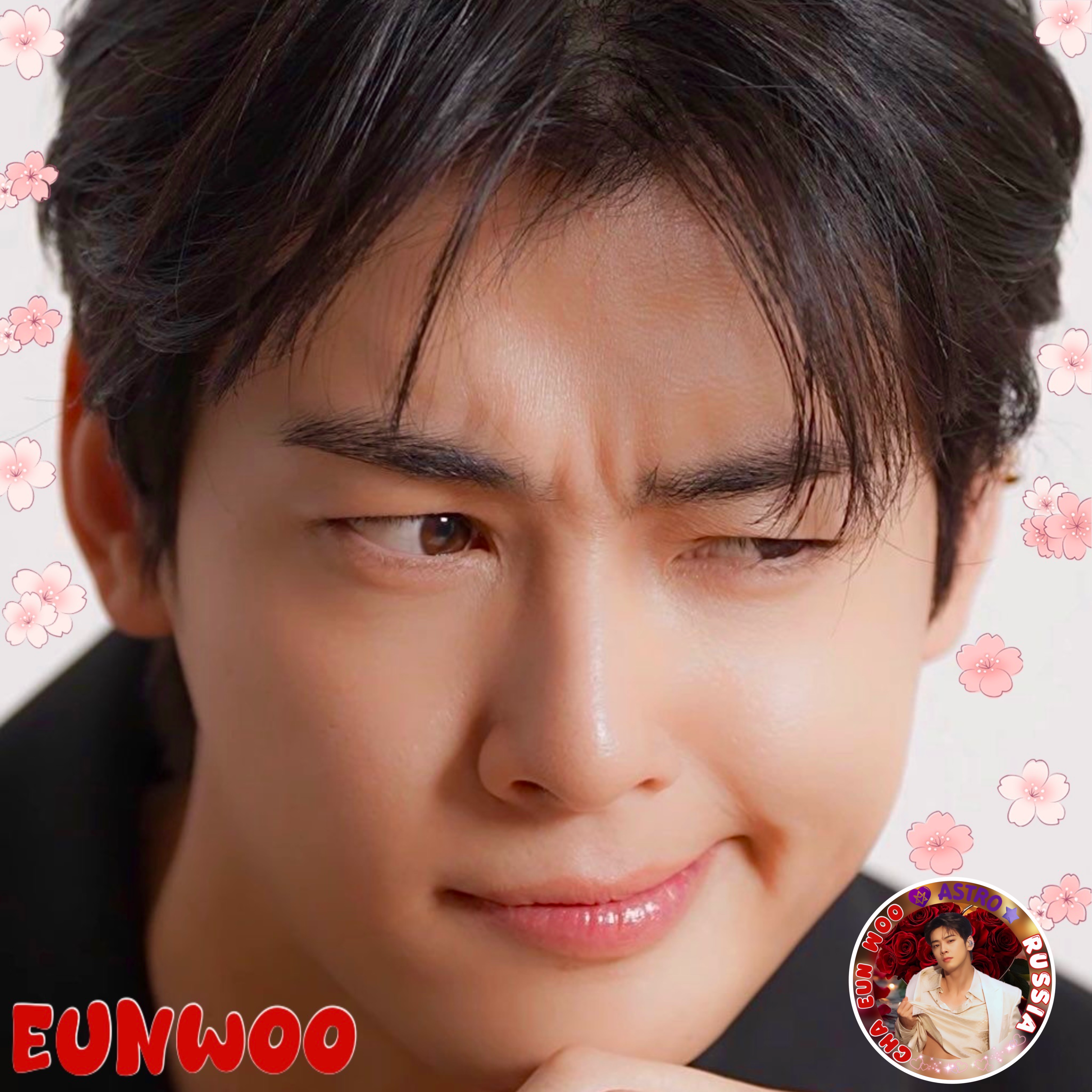 Behind-the-scenes cut of Cha Eunwoo