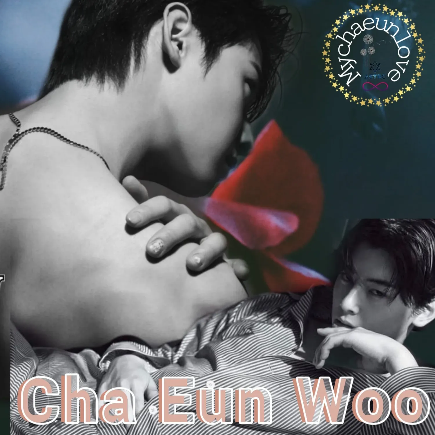 Behind-the-scenes cut of Cha Eunwoo