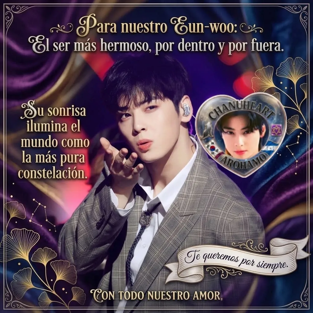 Recent activity shot of Cha Eunwoo