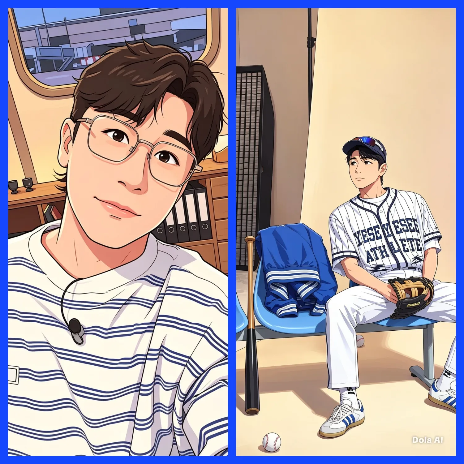 영탁의 비하인드 컷