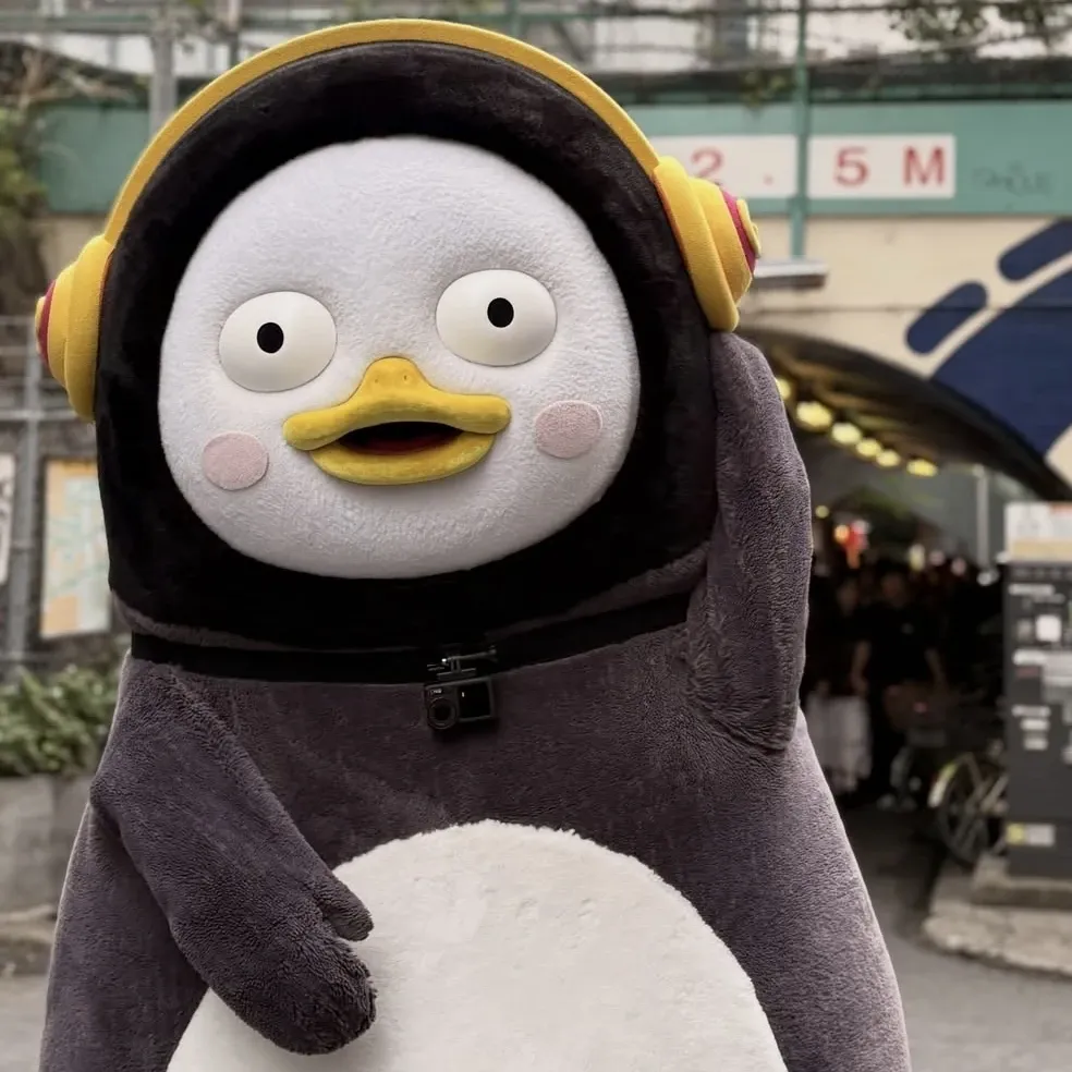 펭수의 비하인드 컷