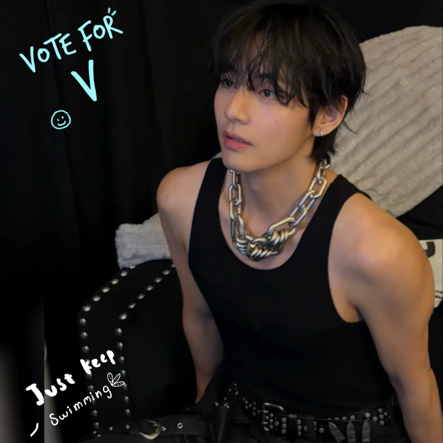 Behind-the-scenes cut of Kim Taehyung (V)