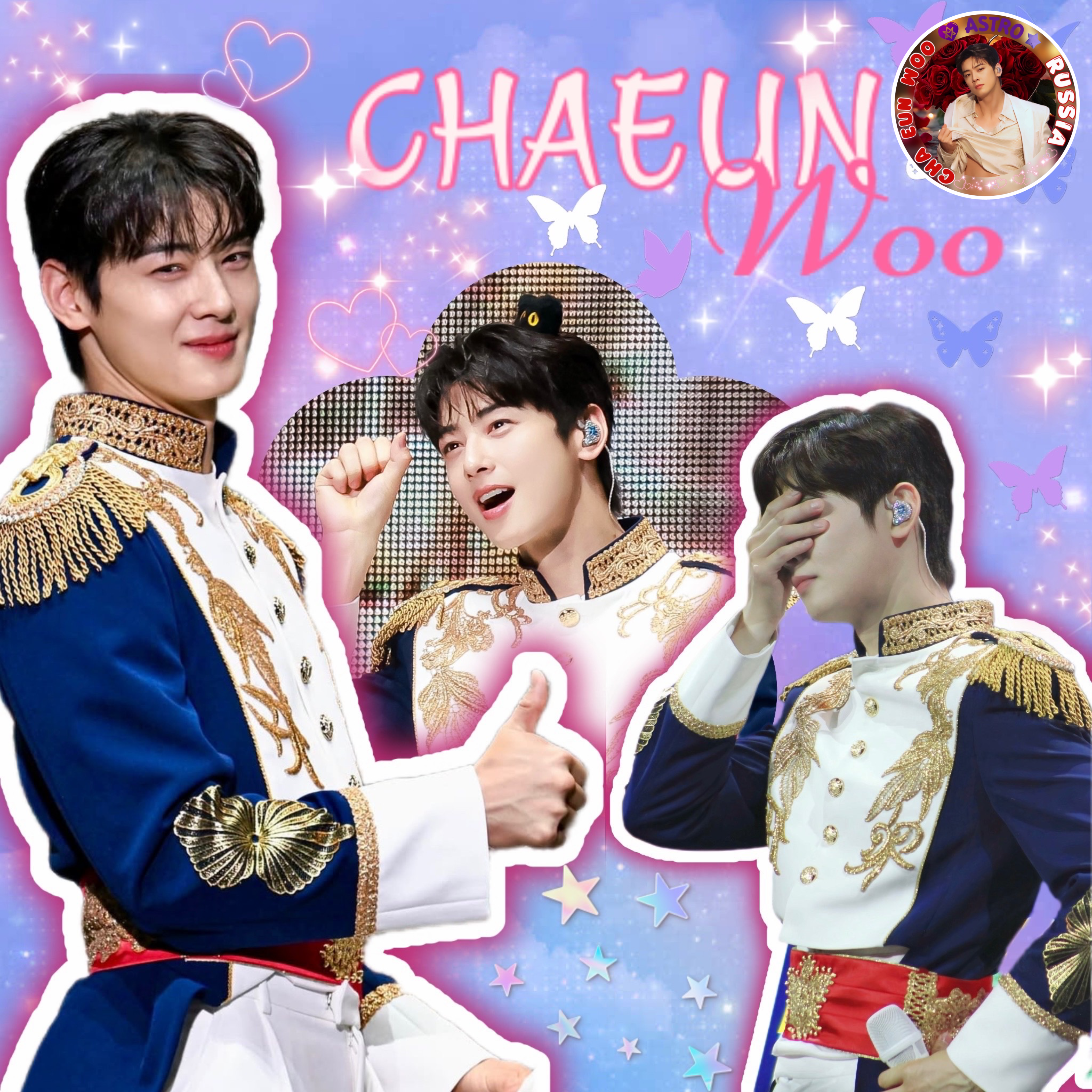 Behind-the-scenes cut of Cha Eunwoo