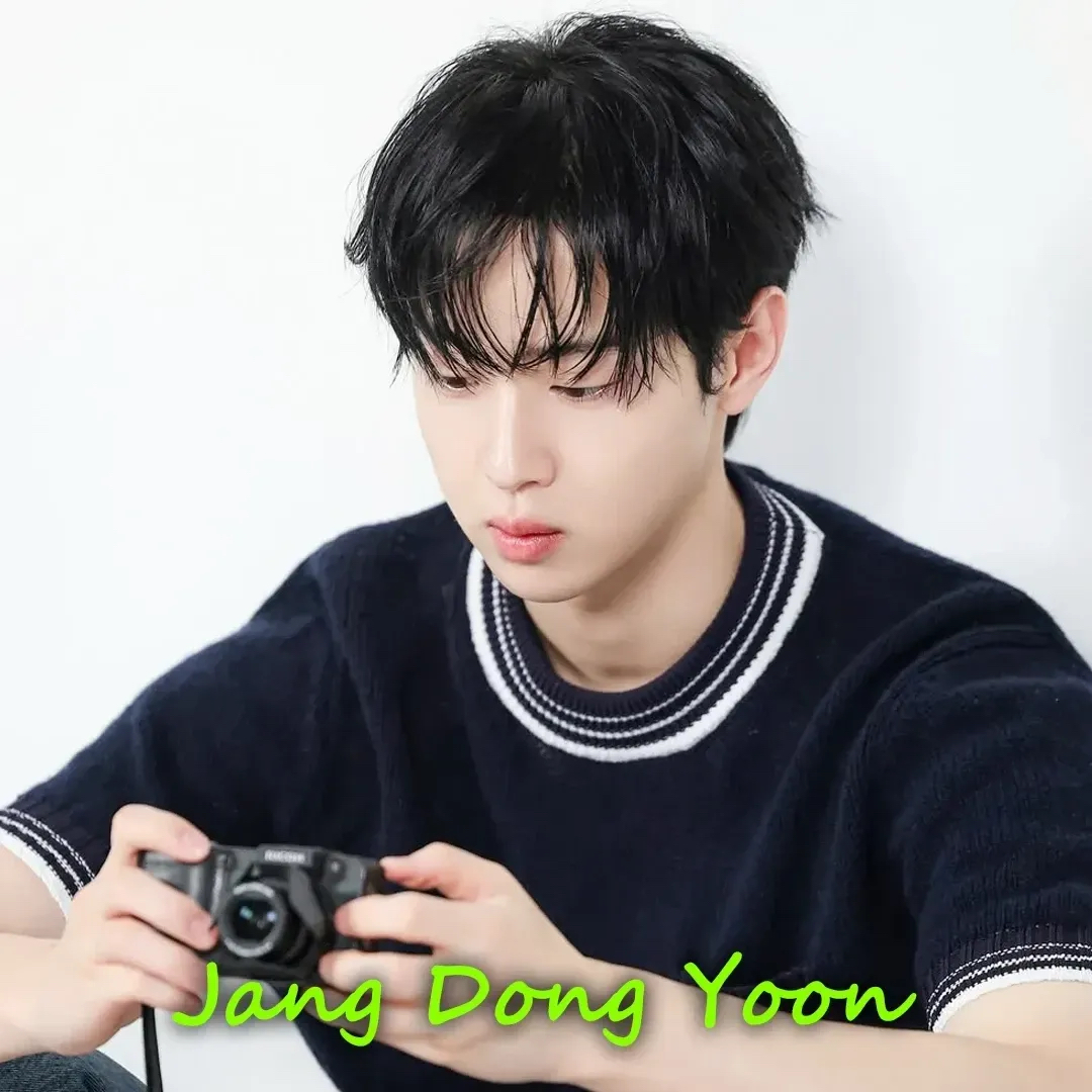 Behind-the-scenes cut of Jang Dongyoon