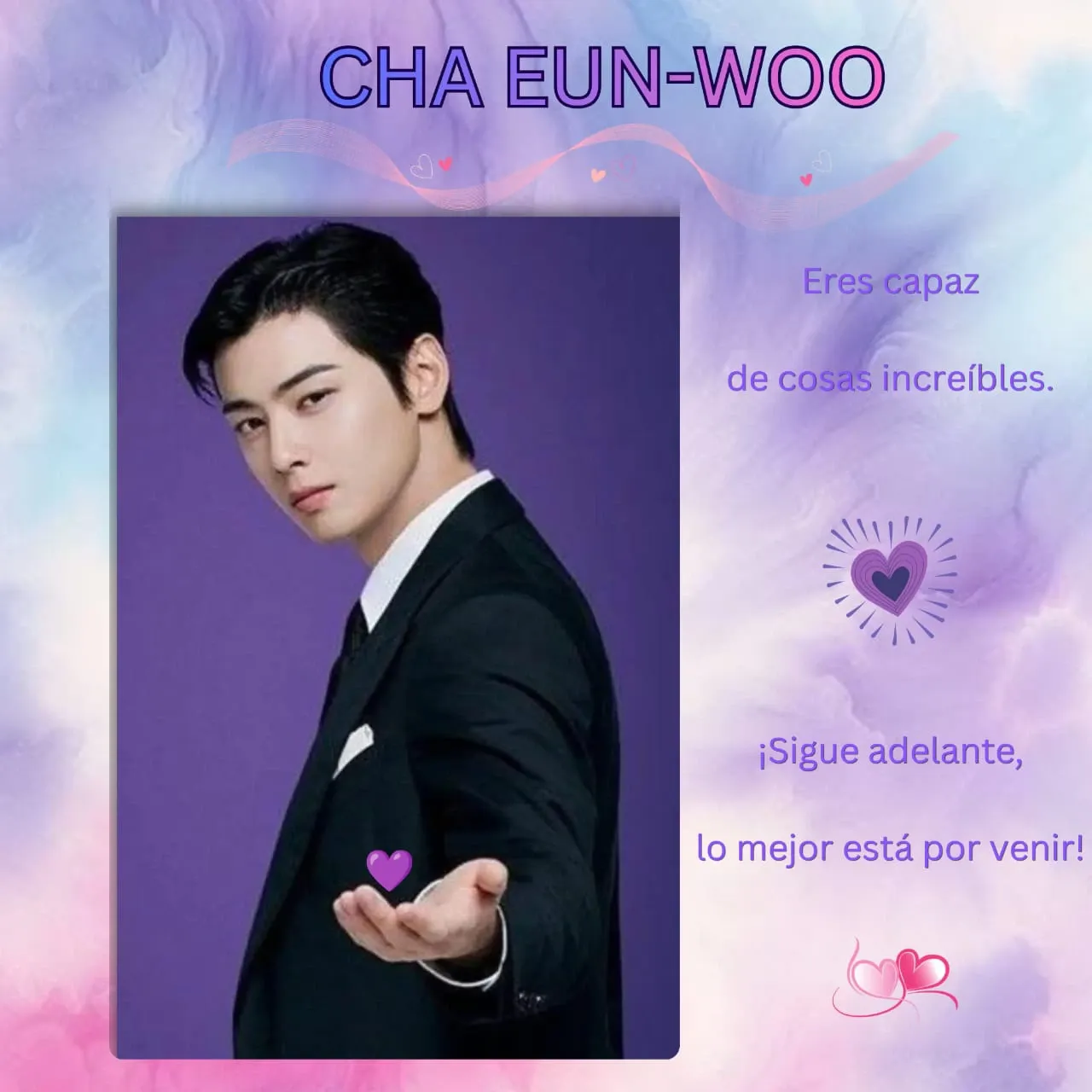 A moment captured by a fan of Cha Eunwoo
