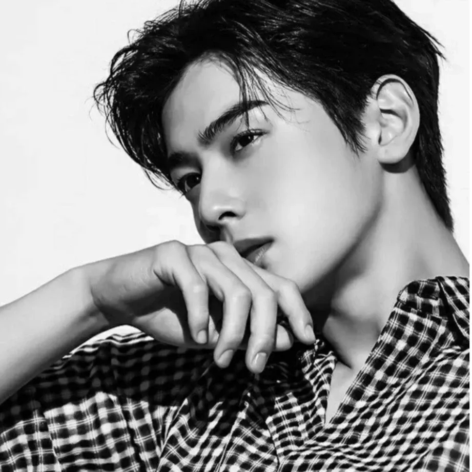 A moment captured by a fan of Cha Eunwoo