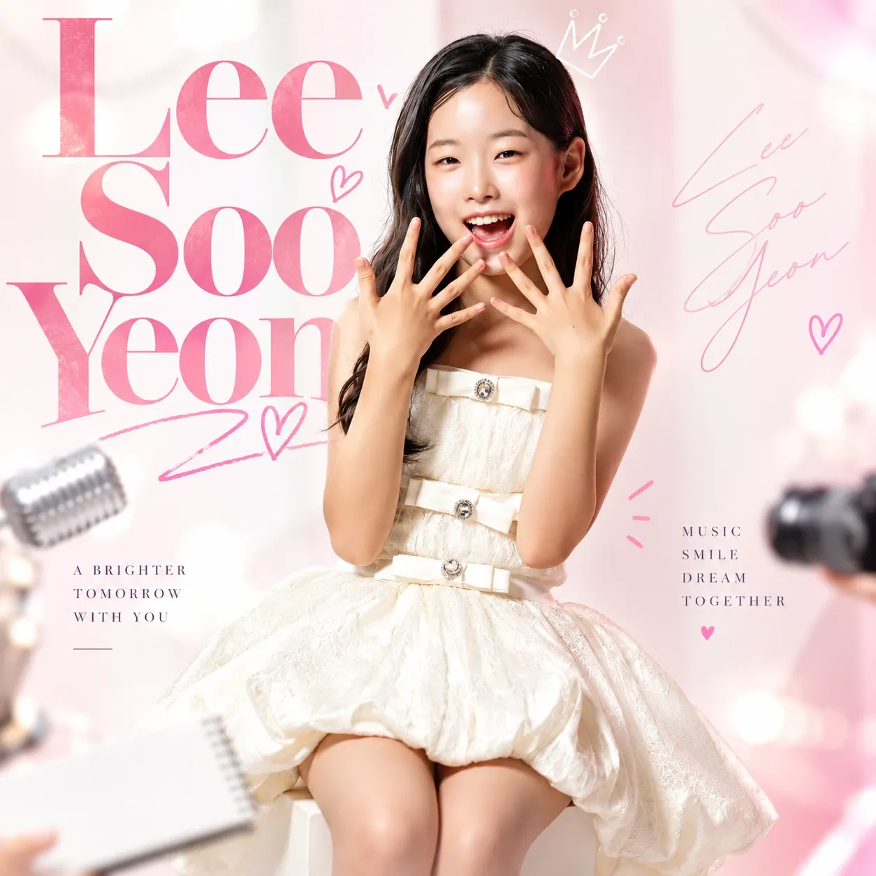 Behind-the-scenes cut of Lee Sooyeon
