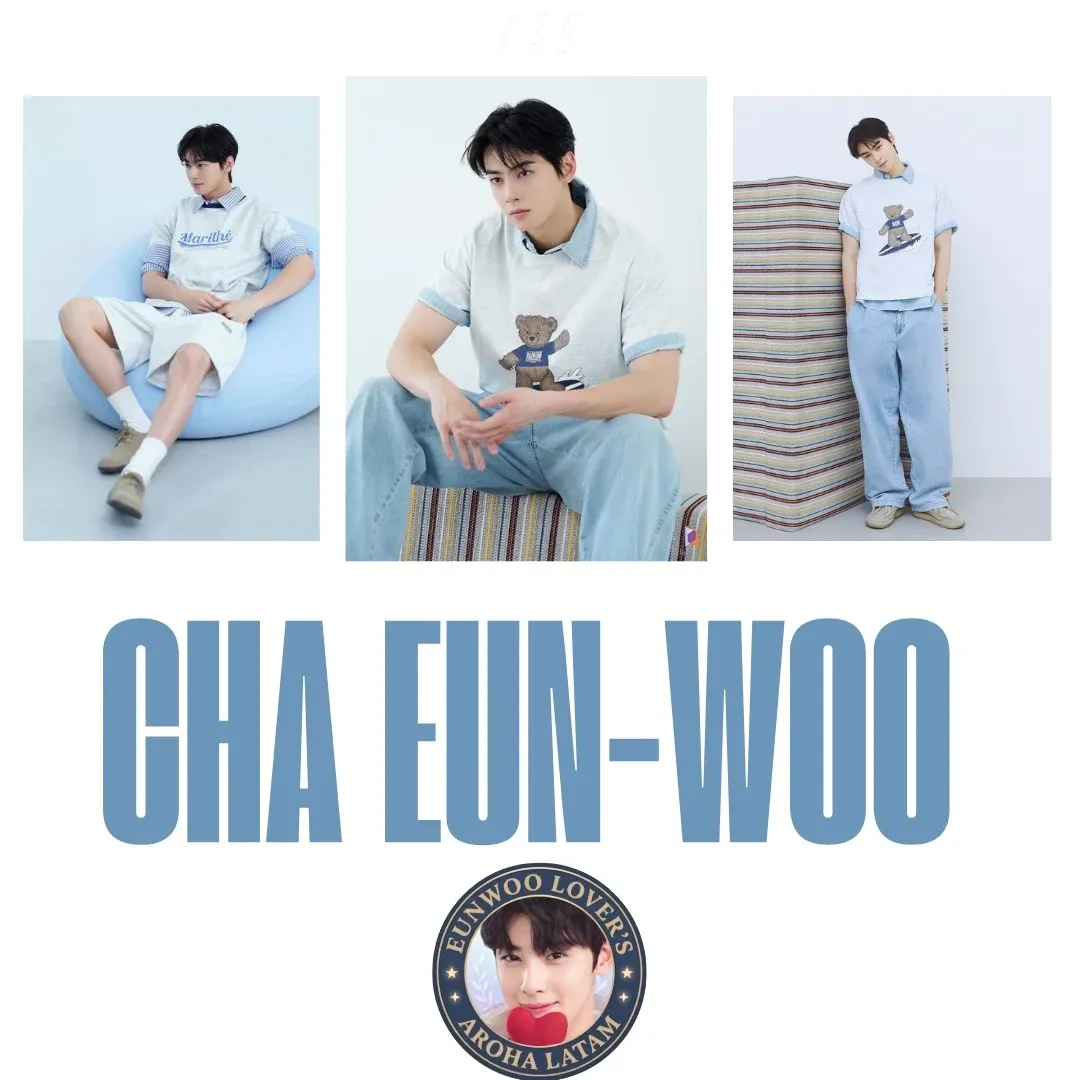 Behind-the-scenes cut of Cha Eunwoo