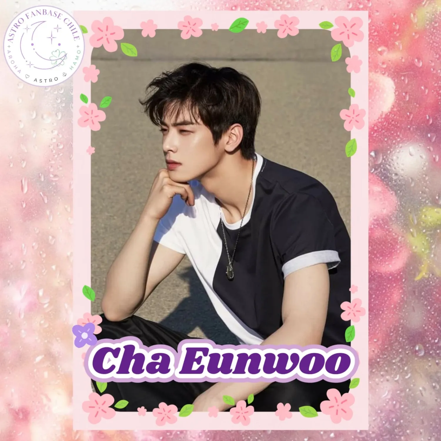 Recent activity shot of Cha Eunwoo