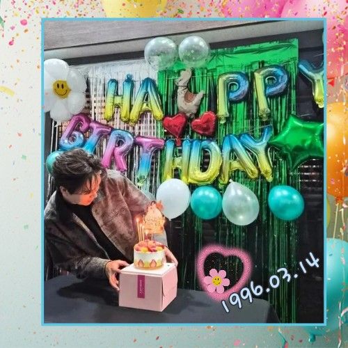 A moment captured by a fan of Song Minjun