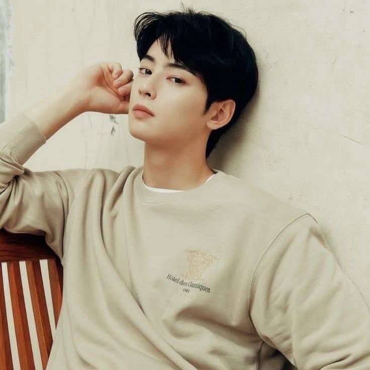 Recent activity shot of Cha Eunwoo