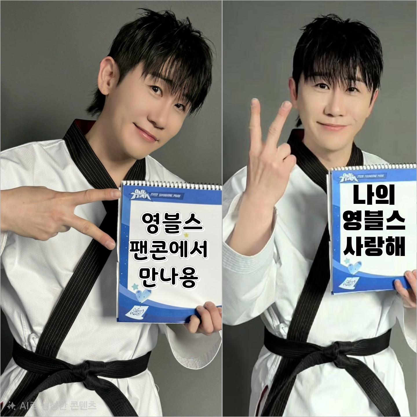 영탁의 비하인드 컷