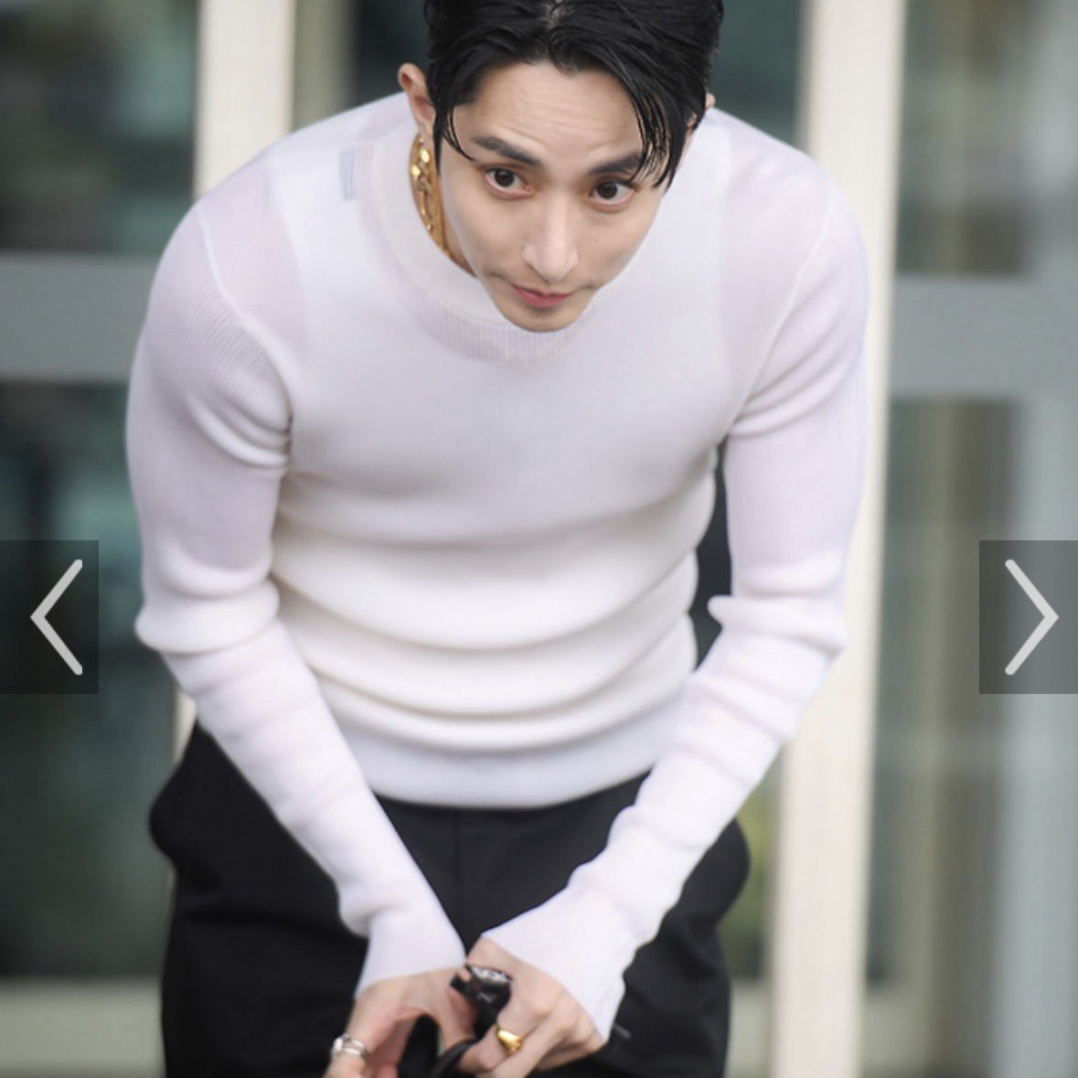 Behind-the-scenes cut of Lee Soohyuk