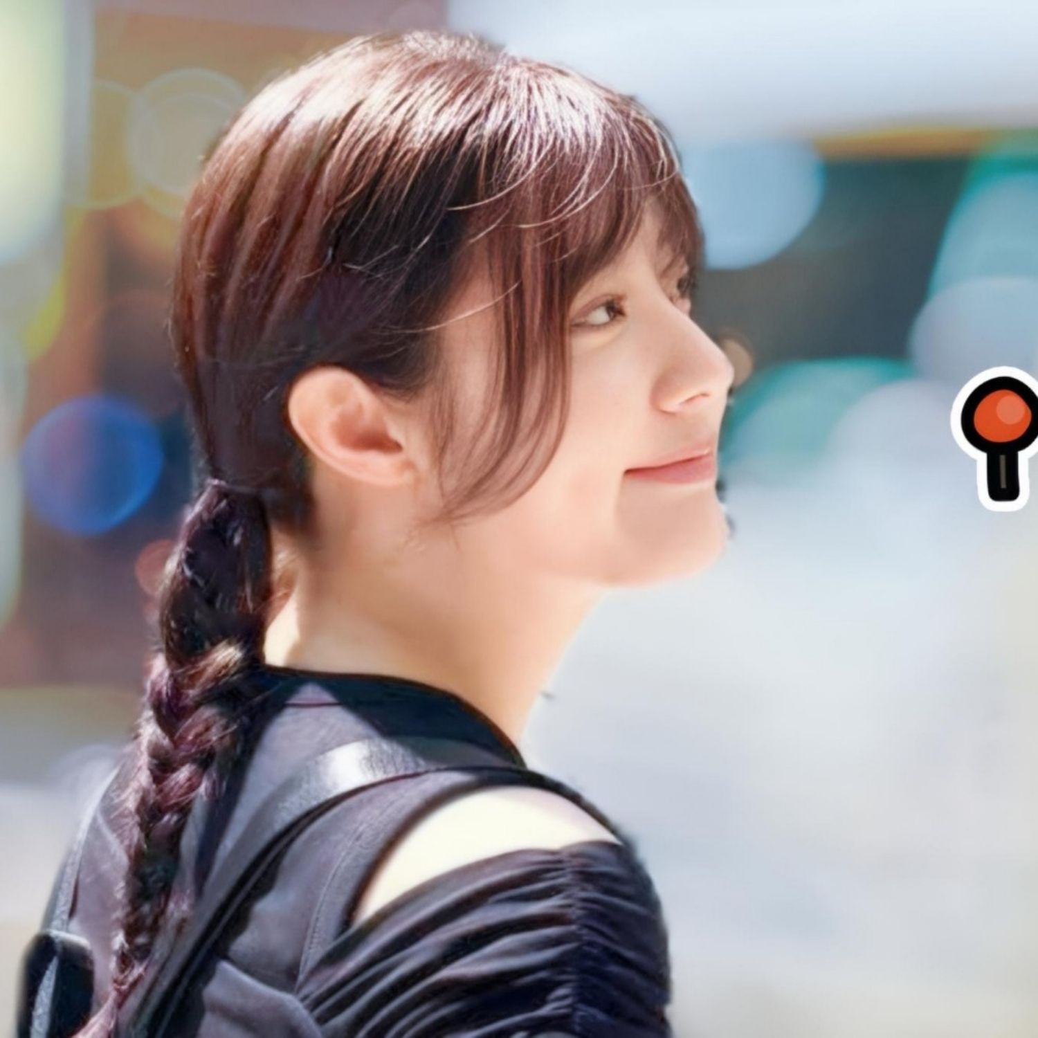 Behind-the-scenes cut of Nam Jihyeon