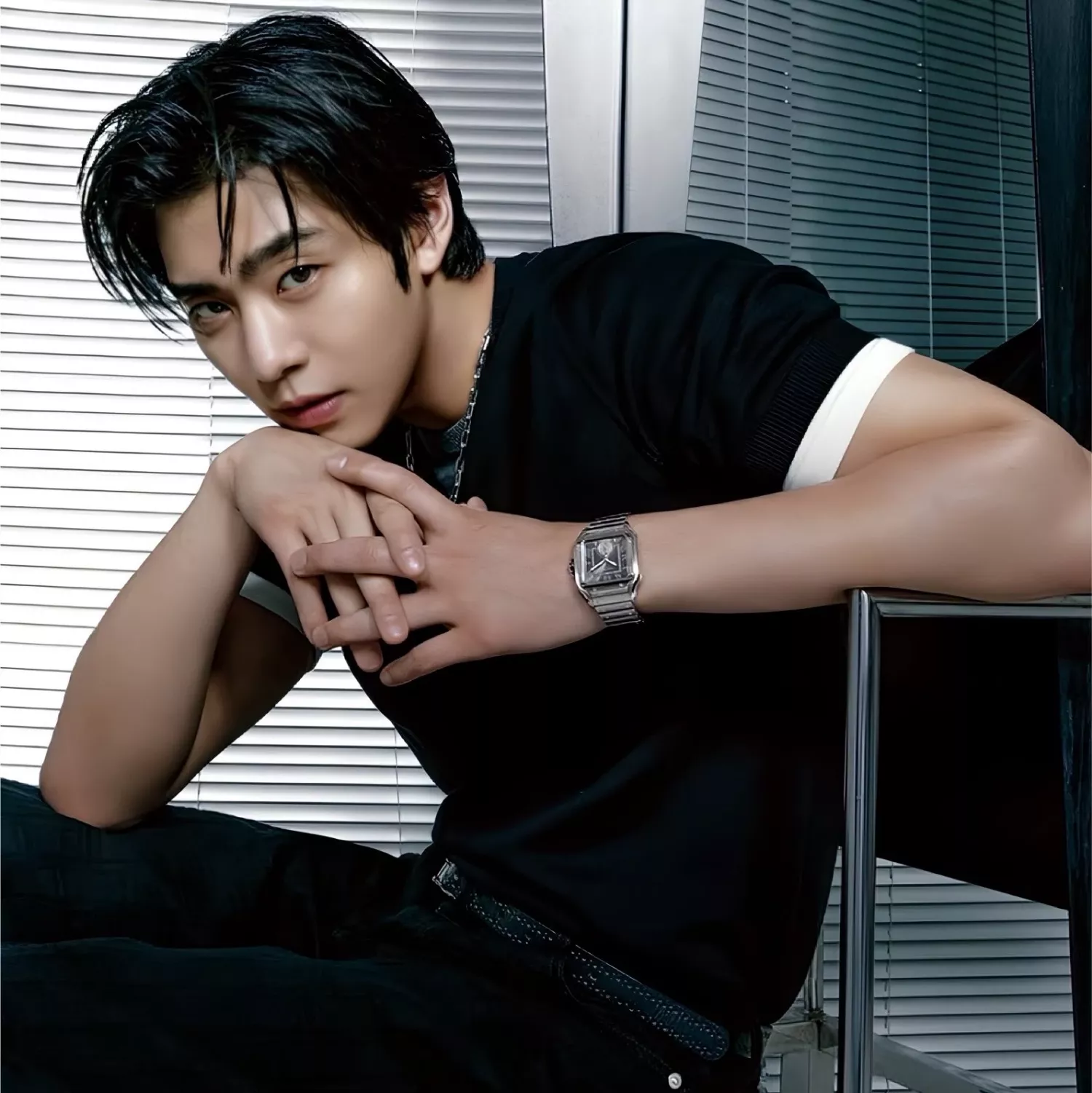 A moment captured by a fan of Ahn Hyoseop