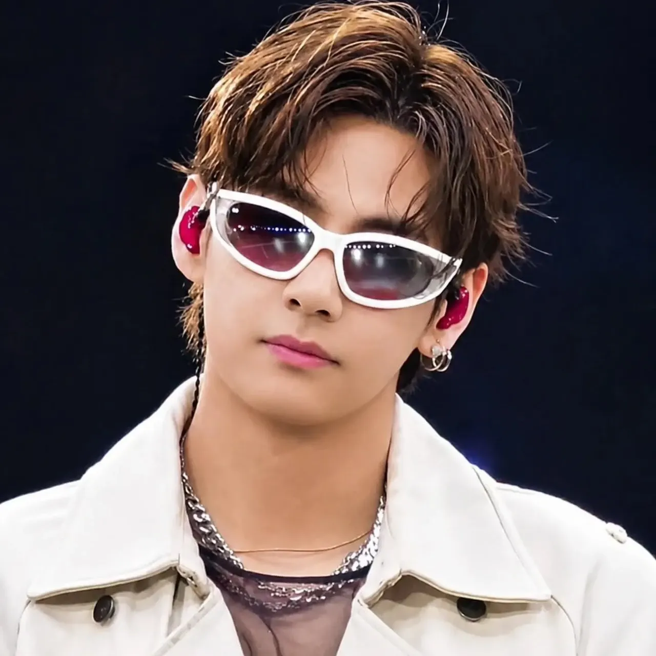 Recent activity shot of Kim Taehyung (V)