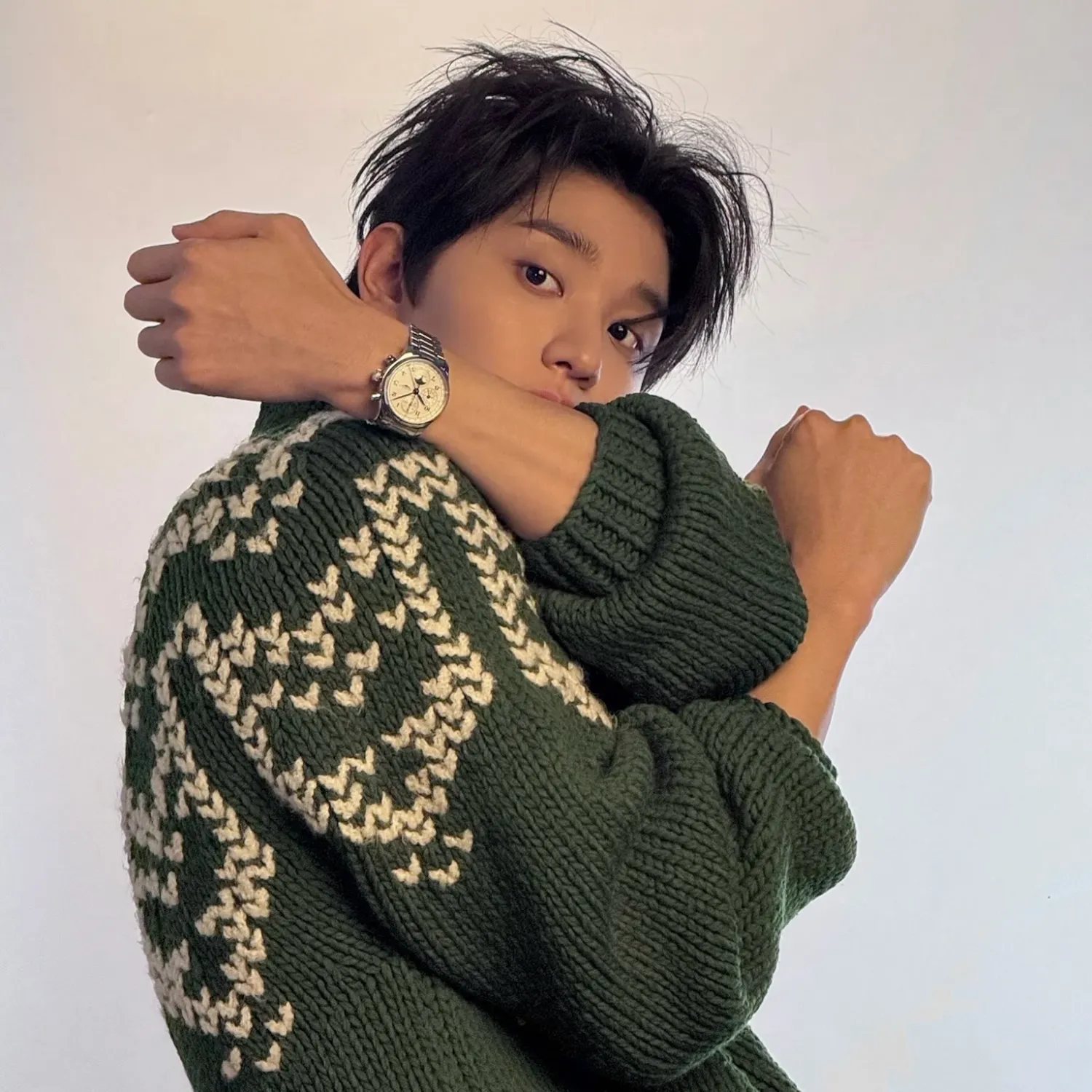 Recent activity shot of Kim Jaewon
