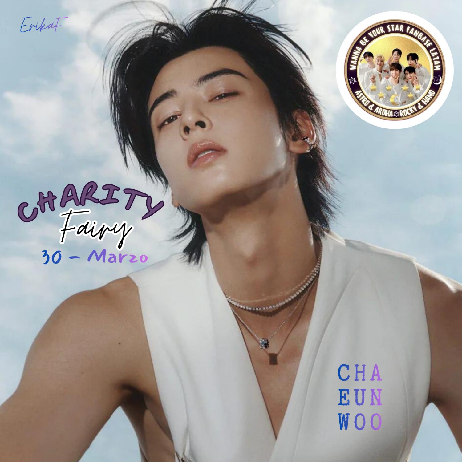 Behind-the-scenes cut of Cha Eunwoo