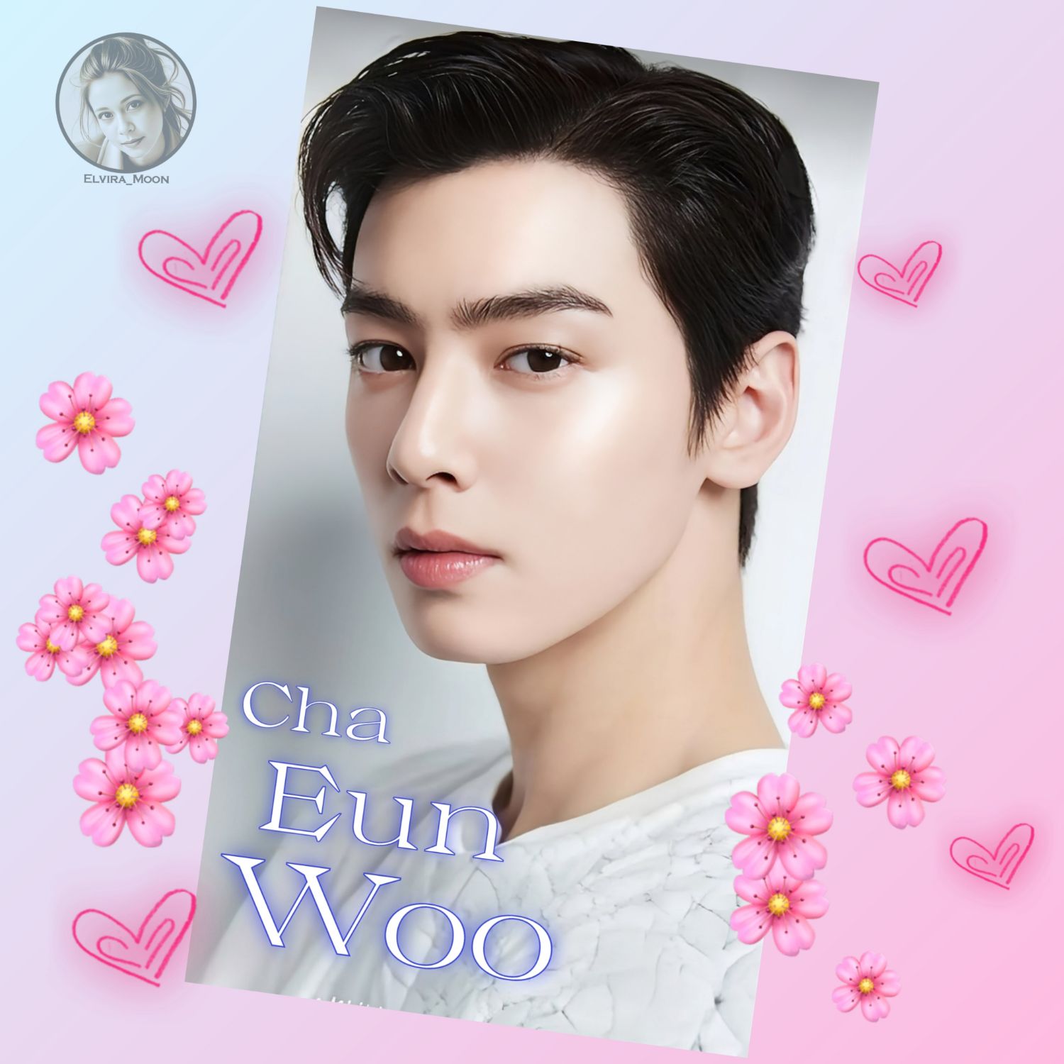 Behind-the-scenes cut of Cha Eunwoo