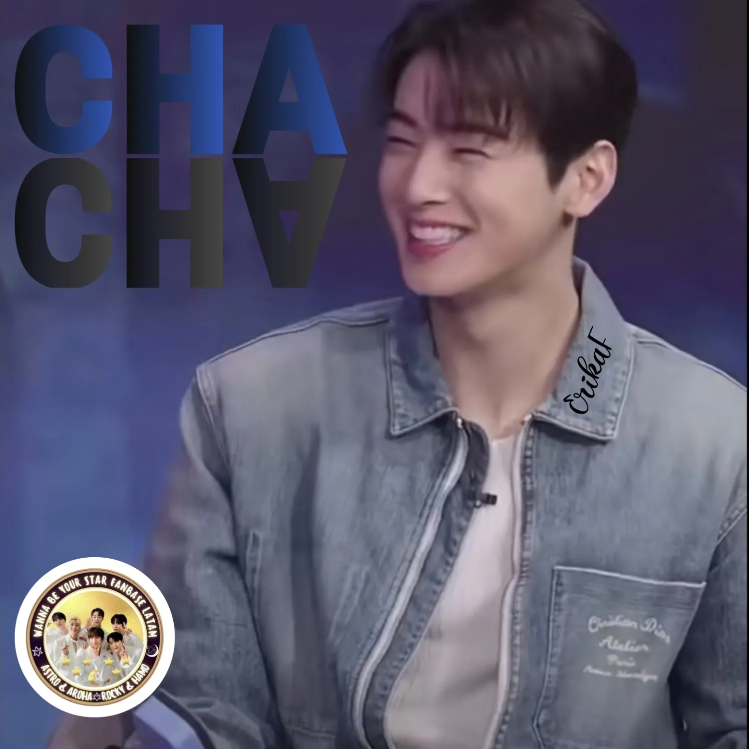 Recent activity shot of Cha Eunwoo