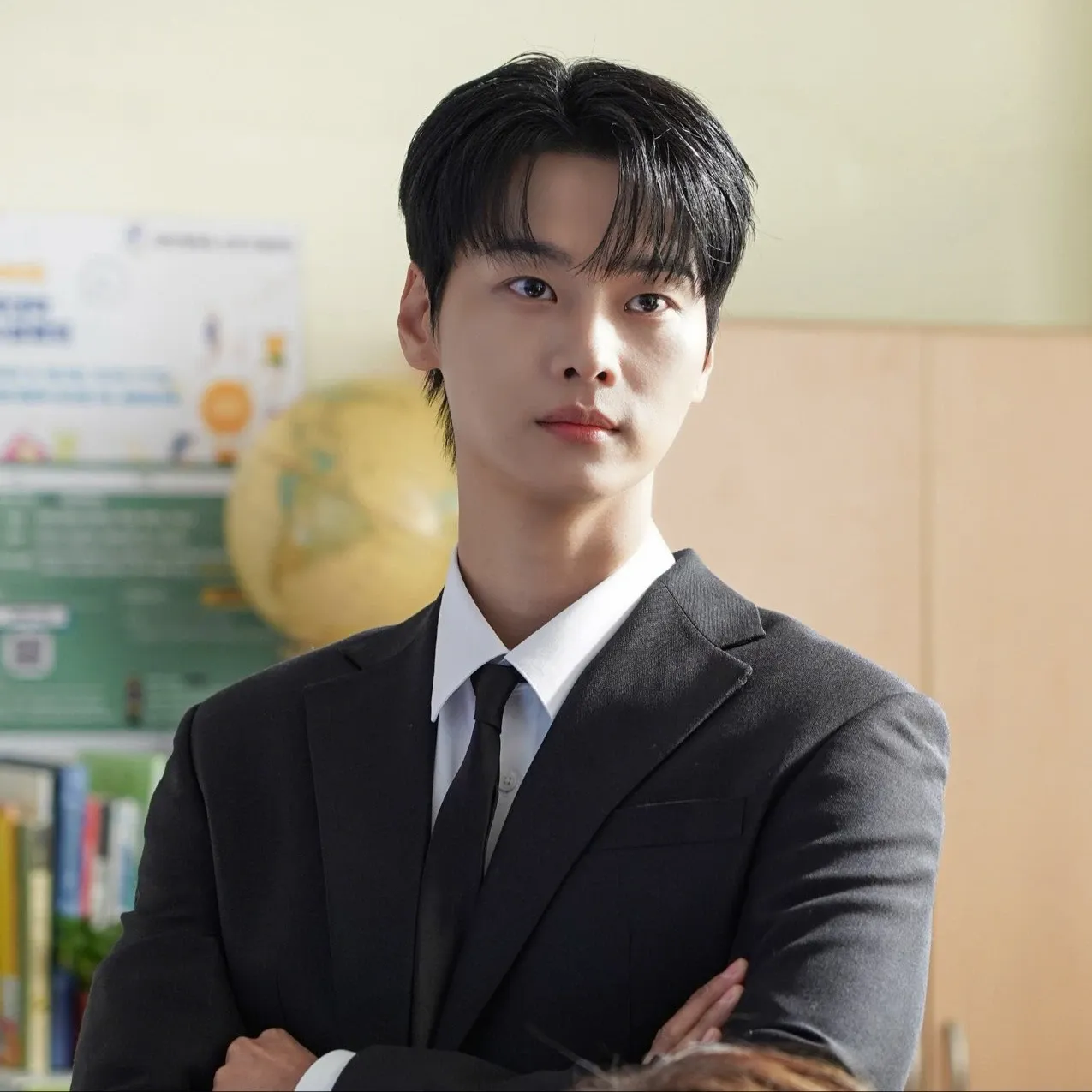 Behind-the-scenes cut of Cha Hakyeon (N)