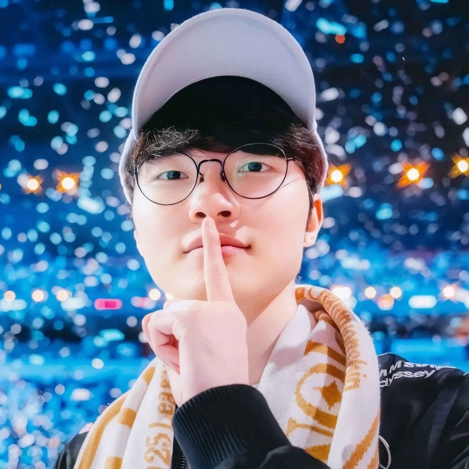 A moment captured by a fan of Faker