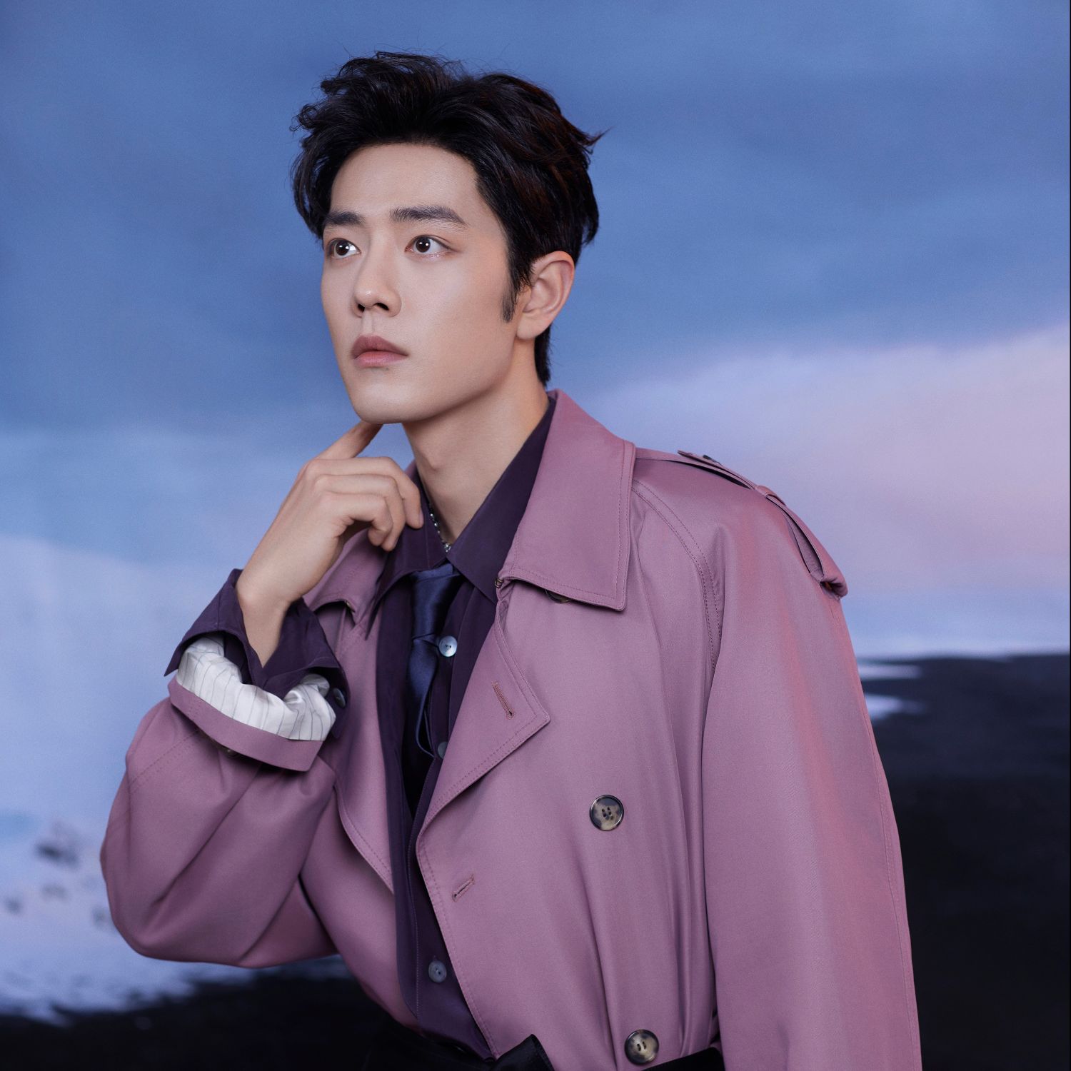 Behind-the-scenes cut of Xiao Zhan