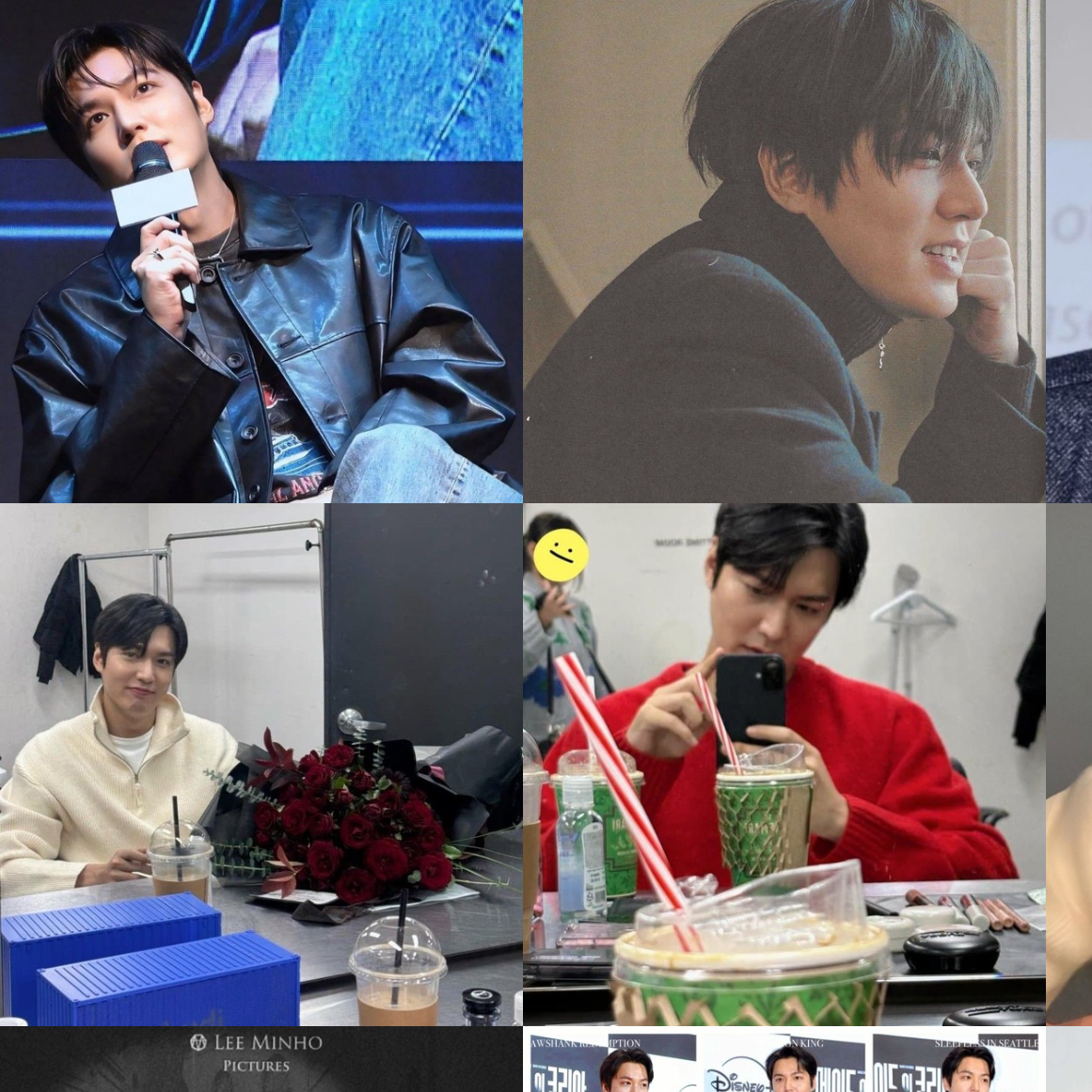 李敏镐的近期活动照