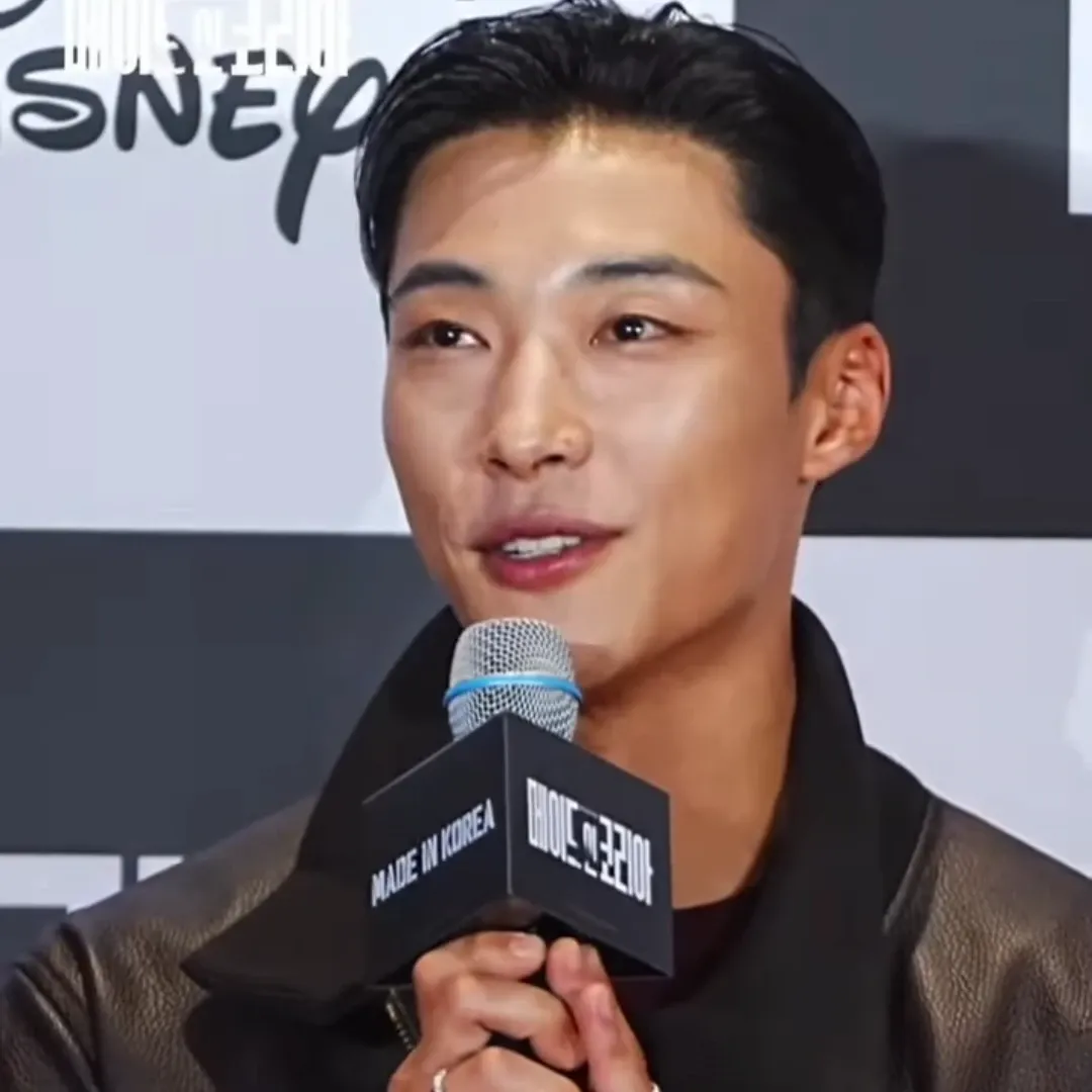 Behind-the-scenes cut of Woo Dohwan
