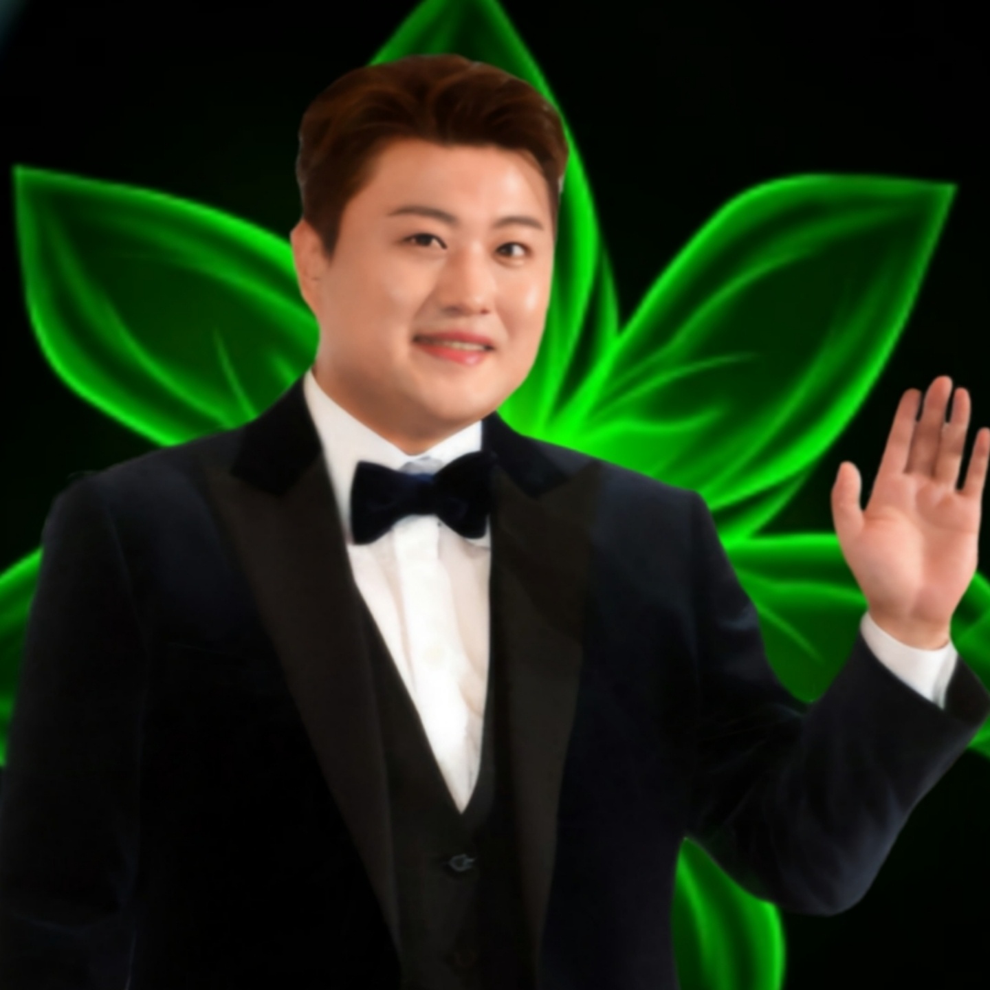 粉丝拍下的金浩中瞬间