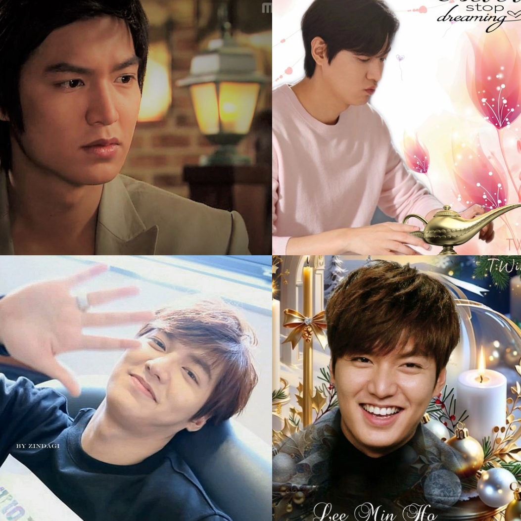 粉絲拍下的李敏鎬瞬間