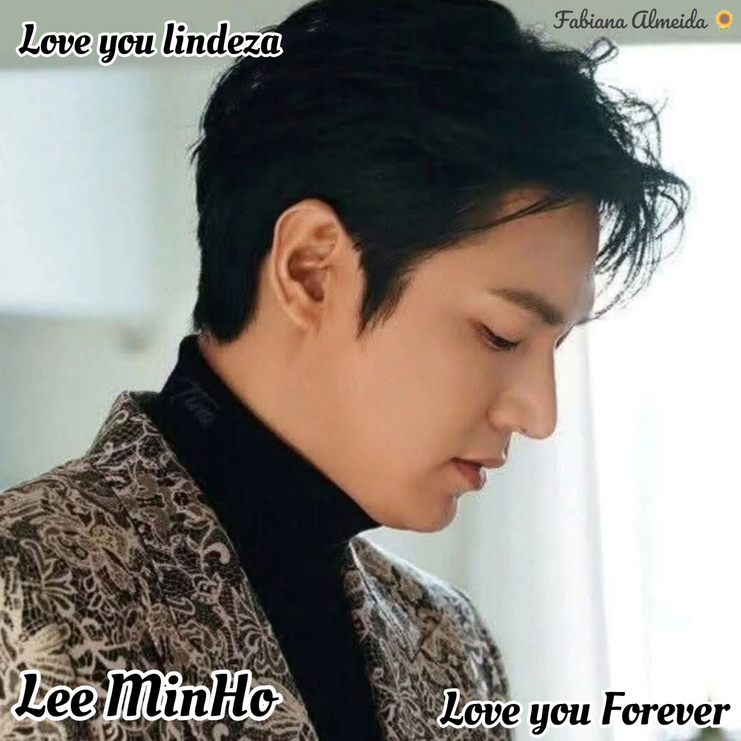 粉絲拍下的李敏鎬瞬間