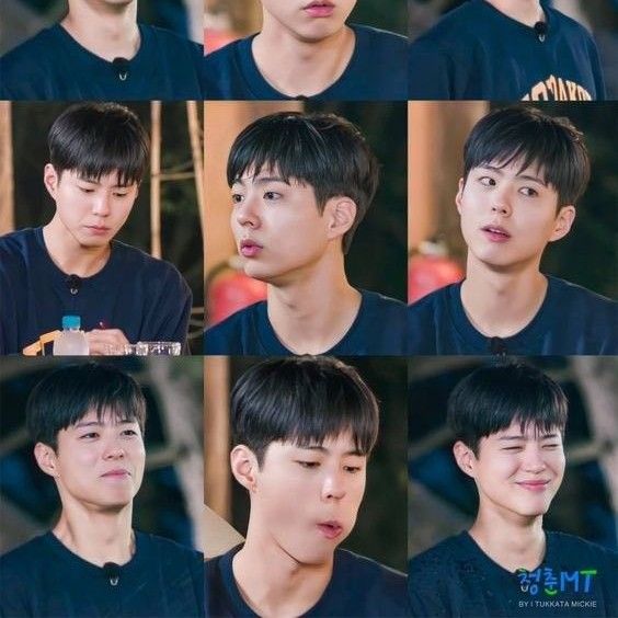 Behind-the-scenes cut of Park Bogum