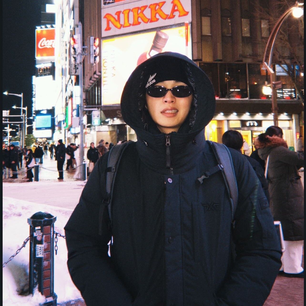 Recent activity shot of Kim Minjae