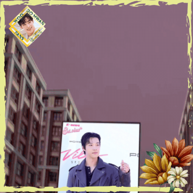 Behind-the-scenes cut of Woo Dohwan