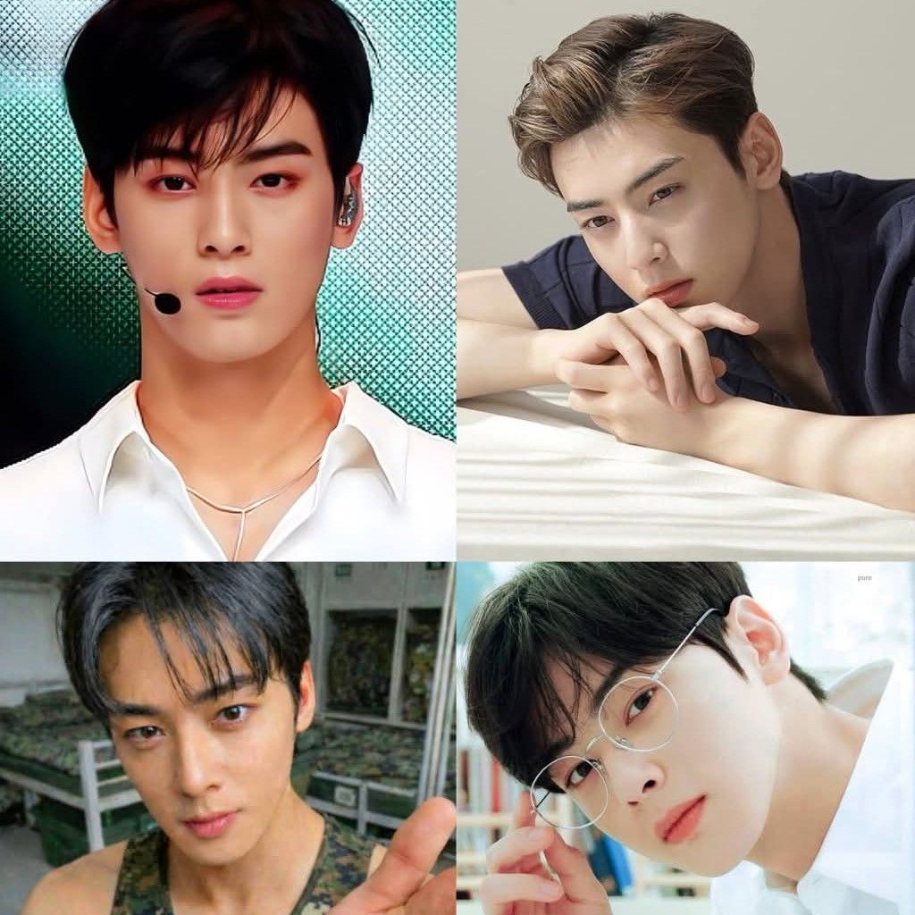 Behind-the-scenes cut of Cha Eunwoo