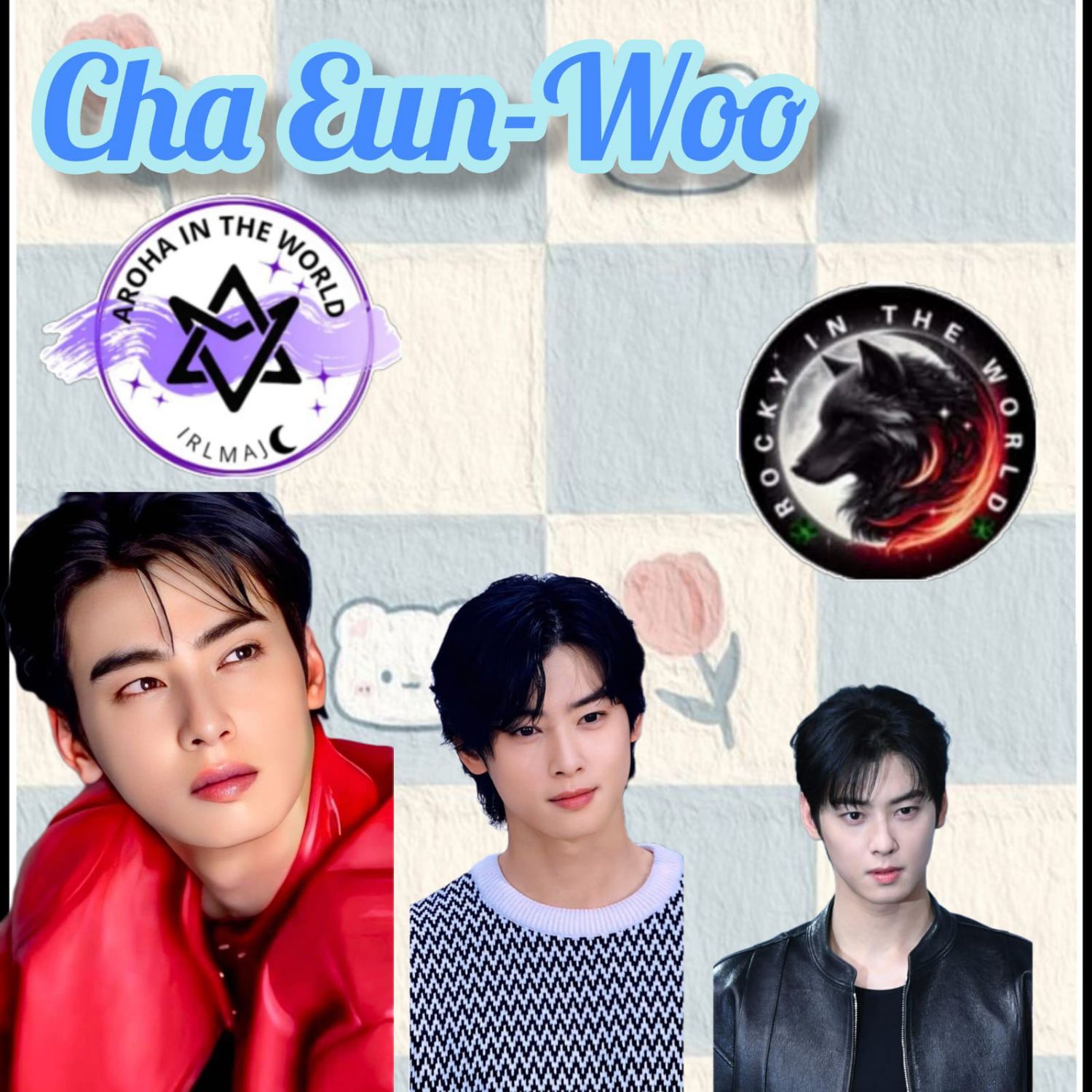 Behind-the-scenes cut of Cha Eunwoo